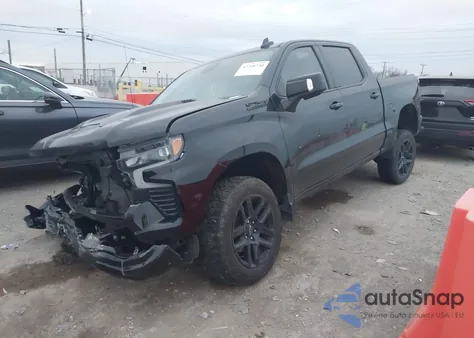 2023 Chevrolet Silverado 1500 4Wd Short Bed Lt Trail Boss z USA, uszkodzony, nr VIN 3GCUDFEL2PG240541